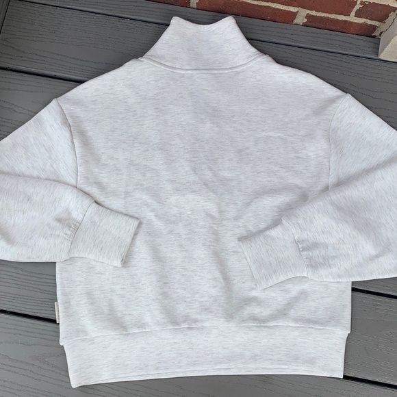 Varley Davidson Sweat Doublesoft 1/4 Zip Pullover and The Slim Pant 25" Set - Picture 4 of 14